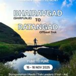 Bhairavgad to Ratangad trek, November 2025 adventure.