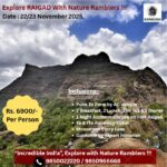 Raigad tour package with Nature Ramblers details.