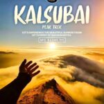 Kalsubai Peak Trek advertisement with contact details.