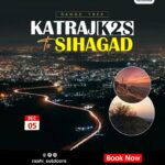 Katraj to Sihagad trek promotion by Raahi Outdoors.