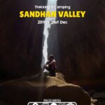 Trekking Sandhan Valley event December 20-21, details included.