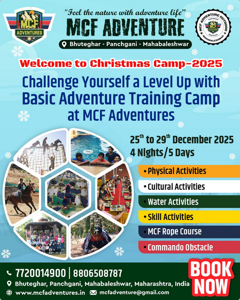 Join Christmas adventure camp 2025 at MCF Adventures.
