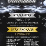 Beach Resort New Year Celebration details and offers.
