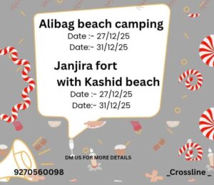 Alibag camping and Janjira fort dates and contact