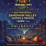 Sandhan Valley camping, trekking New Year offer!
