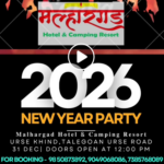 2026 New Year Party at Malhargad Resort