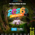 Eco camp New Year celebration 2026 offer.
