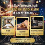 New Year Celebration at Sunshine Beach Resort, Kalam Beach