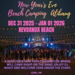 New Year's Eve beach camping event in Alibaug.
