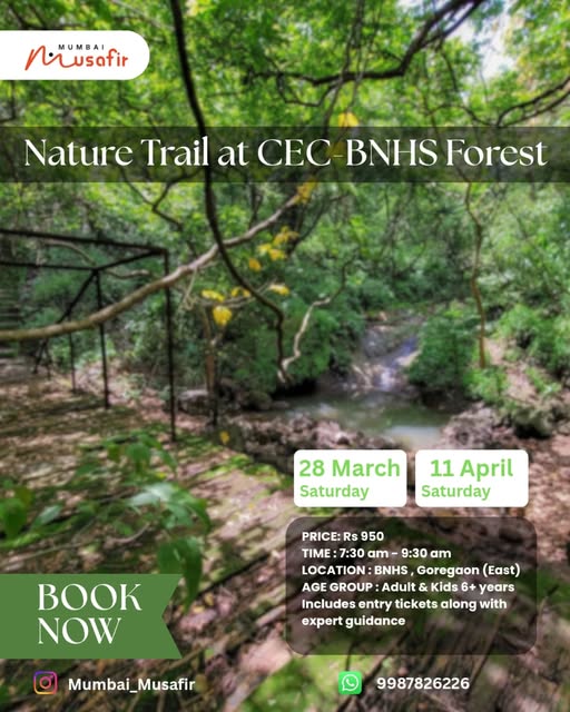 mumbai musafir bnhs conservation education centre cec