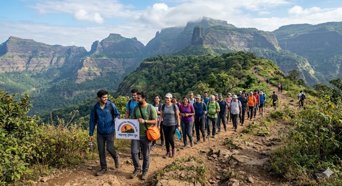 maharashtra trekking groups