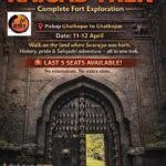 Durga bhraman Raigad Fort Trek 11th 12th April 2026