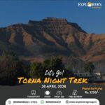 explorers pune torna night trek 26th april 2026