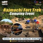 mdv hikers rajmachi fort trek and camping 25th 26th april 2026