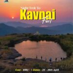 trekholics night trek to kavnai fort 25th 26th april 2026