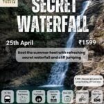 urban treks secret waterfall 25th april 2026