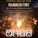 gadvede rajmachi fort fireflies 16th 17th may 2026
