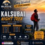 majestic miles kalsubai trek 23rd 24th may 2026